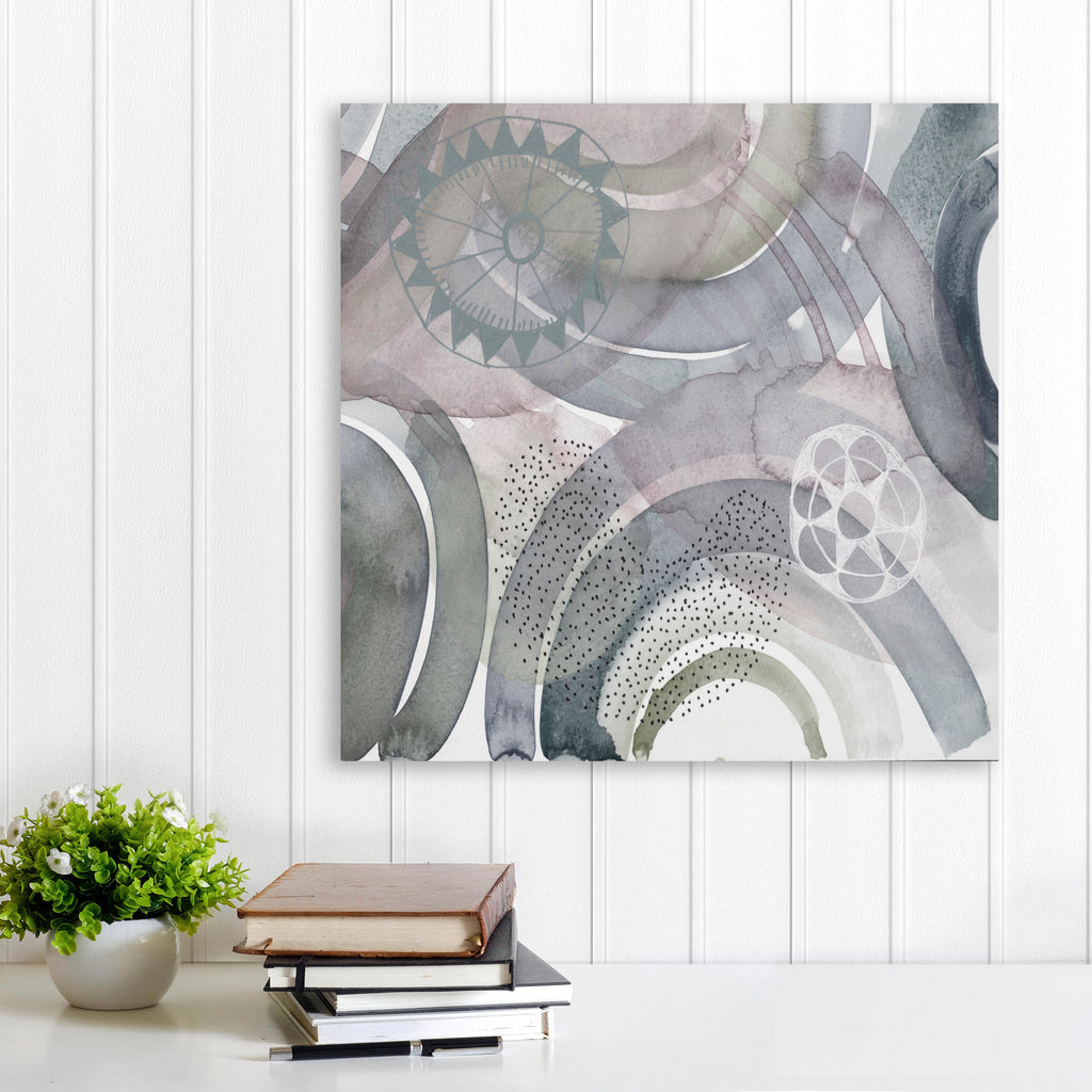 Joyful Rings II - Gallery Wrapped Canvas