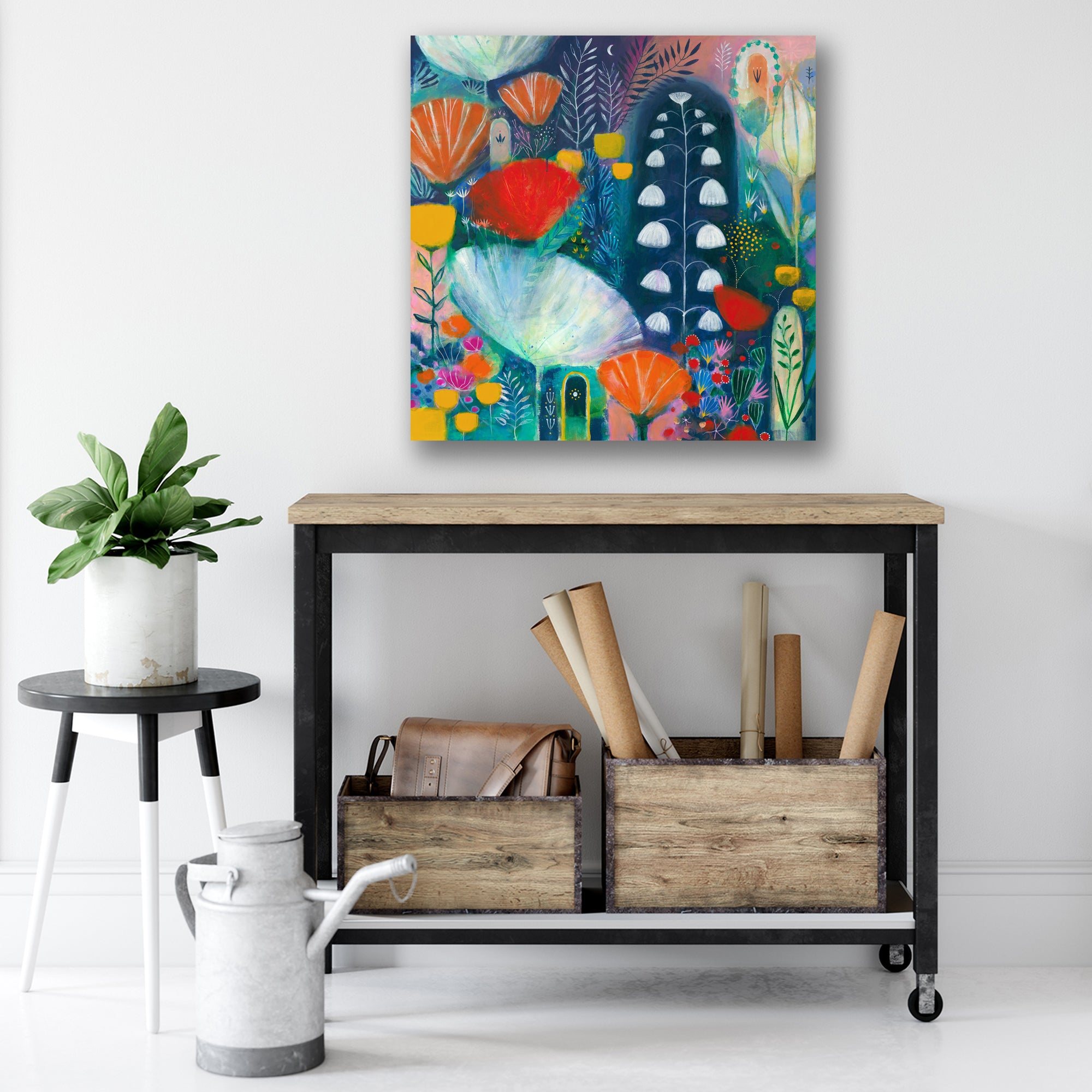 Nuit Blanche - Gallery Wrapped Canvas