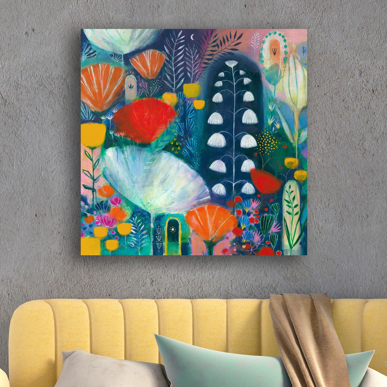 Nuit Blanche - Gallery Wrapped Canvas