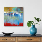 Masts at Metung - Gallery Wrapped Canvas