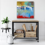 Masts at Metung - Gallery Wrapped Canvas