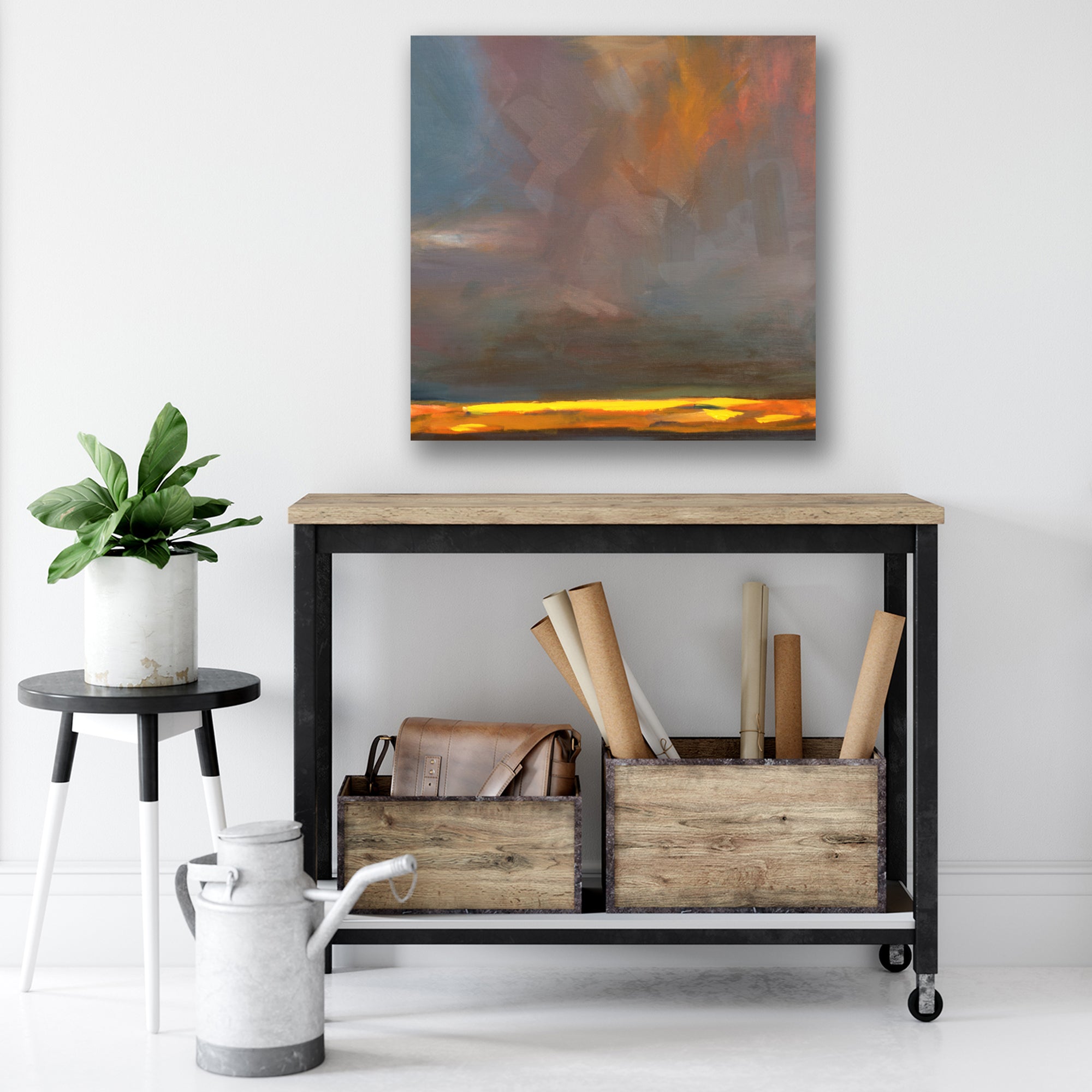 Oregon Grey - Gallery Wrapped Canvas