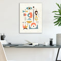 Bombshelter Bash I - Gallery Wrapped Canvas