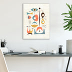 Bombshelter Bash I - Gallery Wrapped Canvas