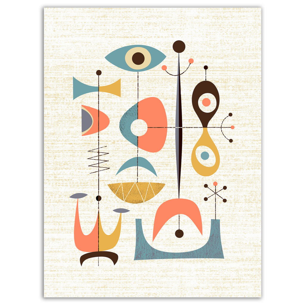 Bombshelter Bash I - Gallery Wrapped Canvas