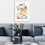 Bombshelter Bash I - Gallery Wrapped Canvas