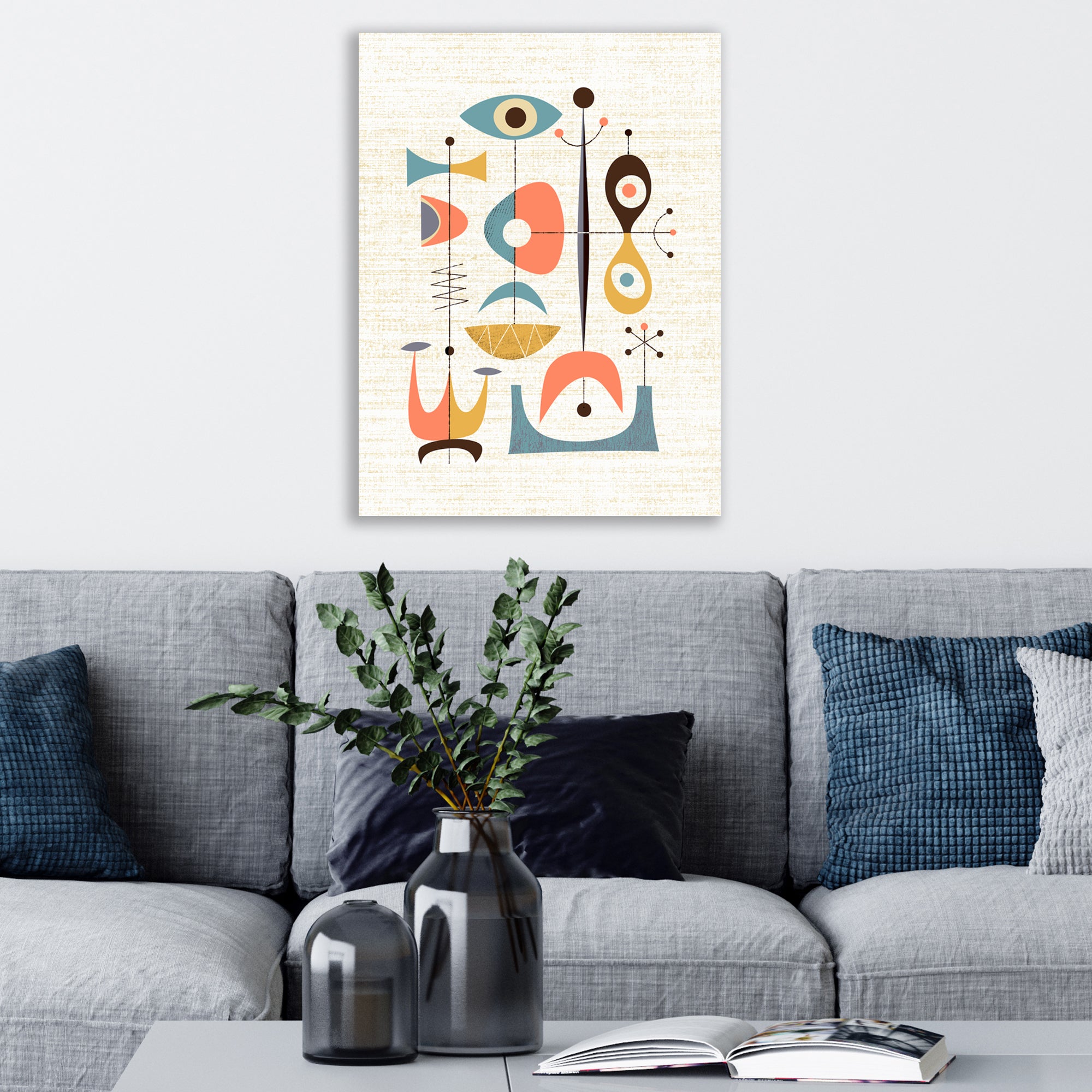 Bombshelter Bash I - Gallery Wrapped Canvas