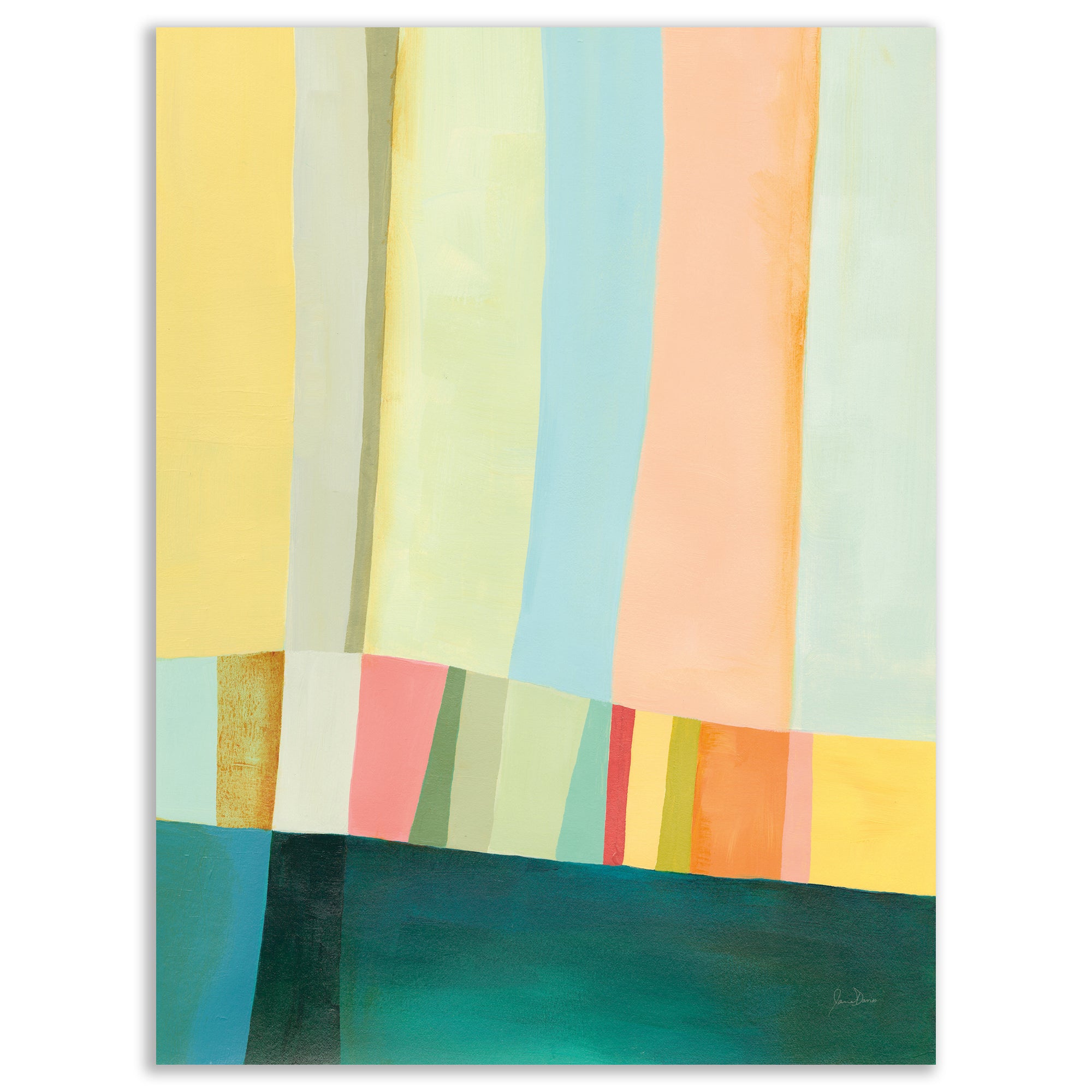 Twelve Bar II - Gallery Wrapped Canvas