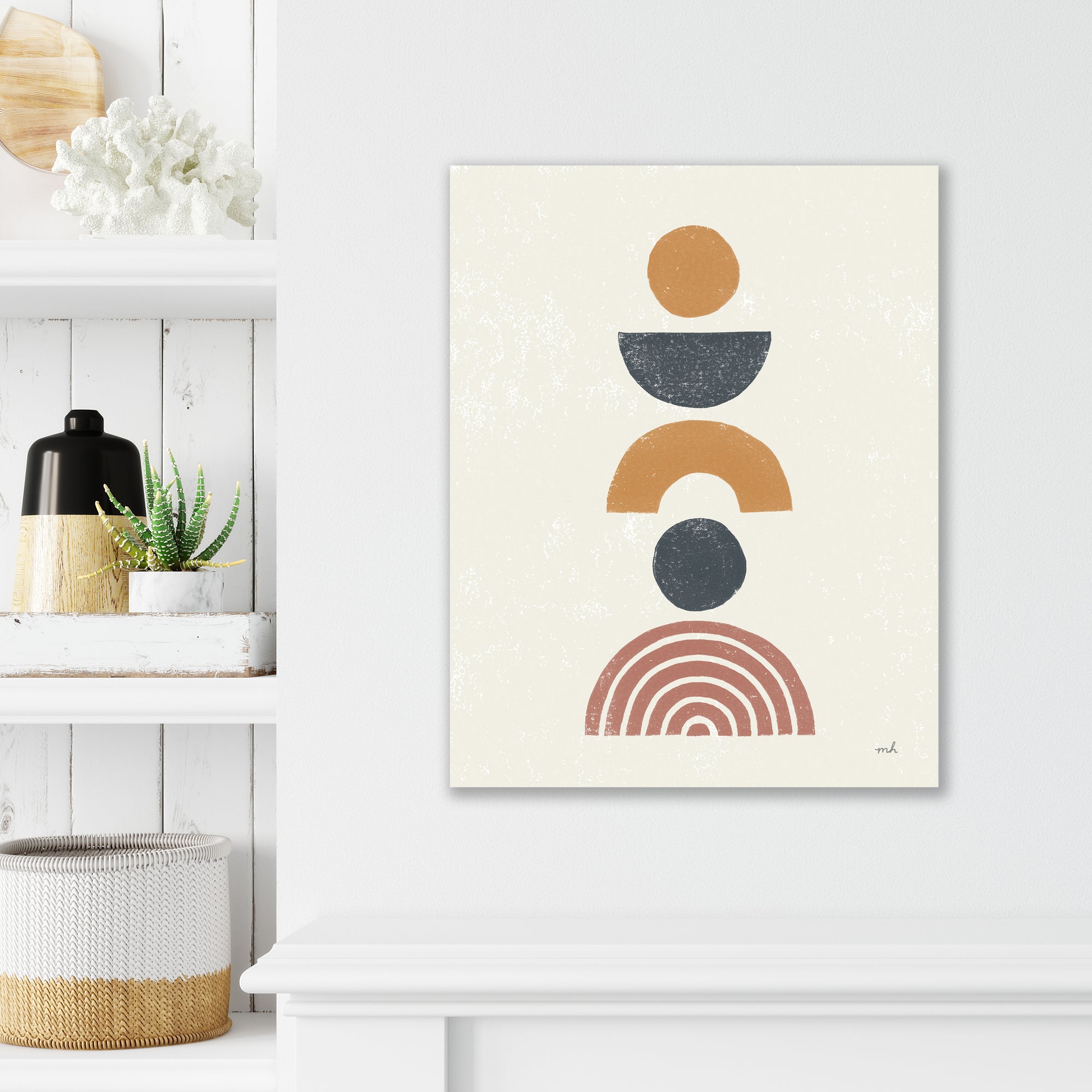 Minimalist Boho II - Gallery Wrapped Canvas
