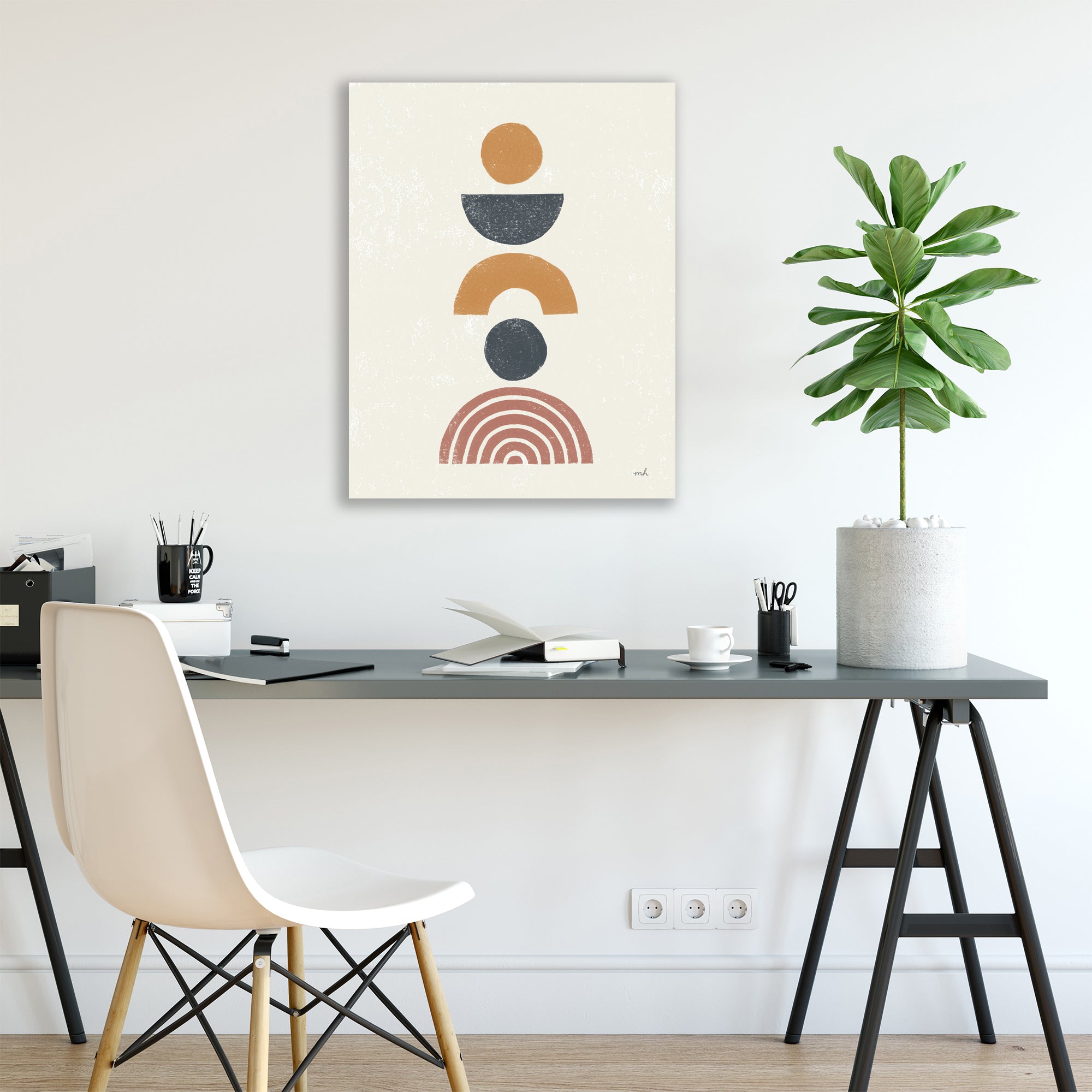 Minimalist Boho II - Gallery Wrapped Canvas