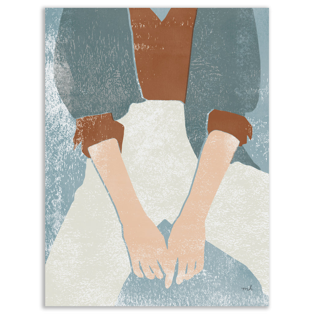 Casual II Crop - Gallery Wrapped Canvas