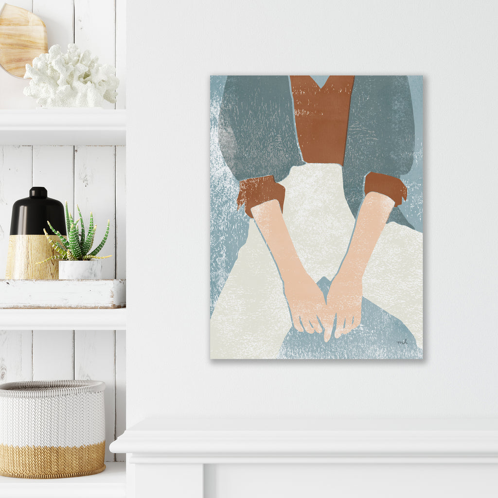 Casual II Crop - Gallery Wrapped Canvas