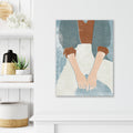 Casual II Crop - Gallery Wrapped Canvas