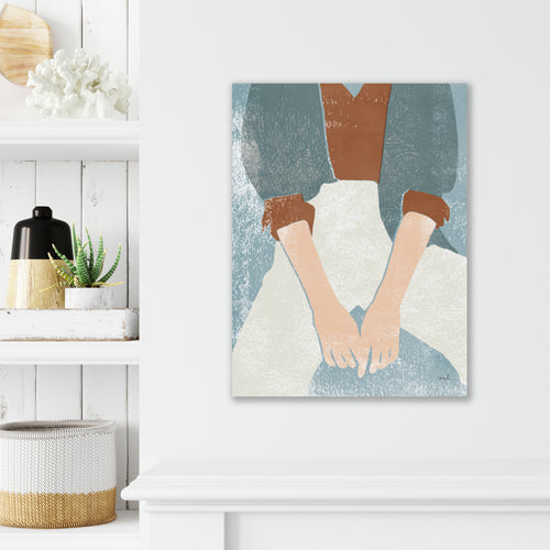 Casual II Crop - Gallery Wrapped Canvas
