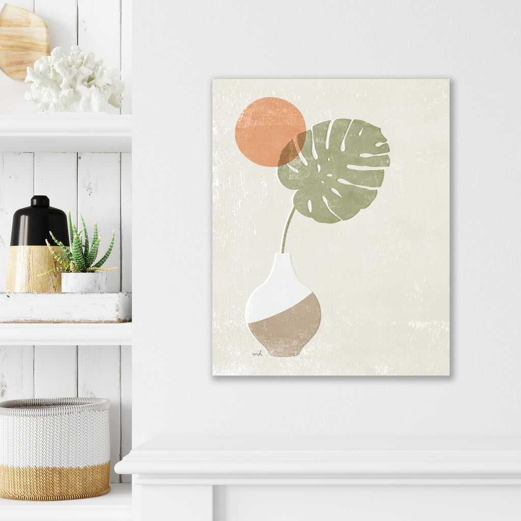Sun Palm I - Gallery Wrapped Canvas