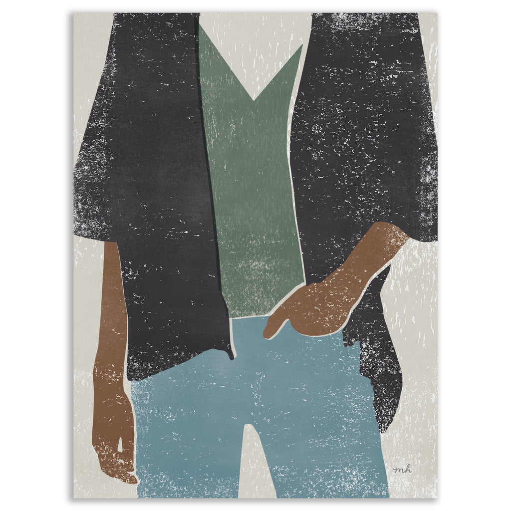 Casual I Crop - Gallery Wrapped Canvas