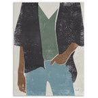 Casual I Crop - Gallery Wrapped Canvas