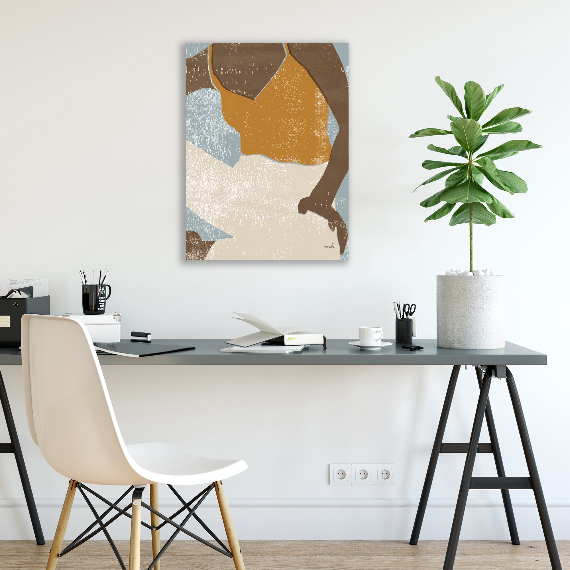 Casual III - Gallery Wrapped Canvas