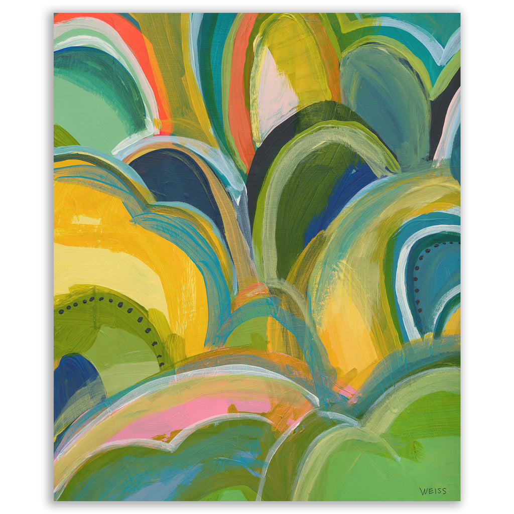 Vivid Reflections Break On Through - Gallery Wrapped Canvas