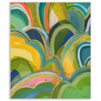 Vivid Reflections Break On Through - Gallery Wrapped Canvas
