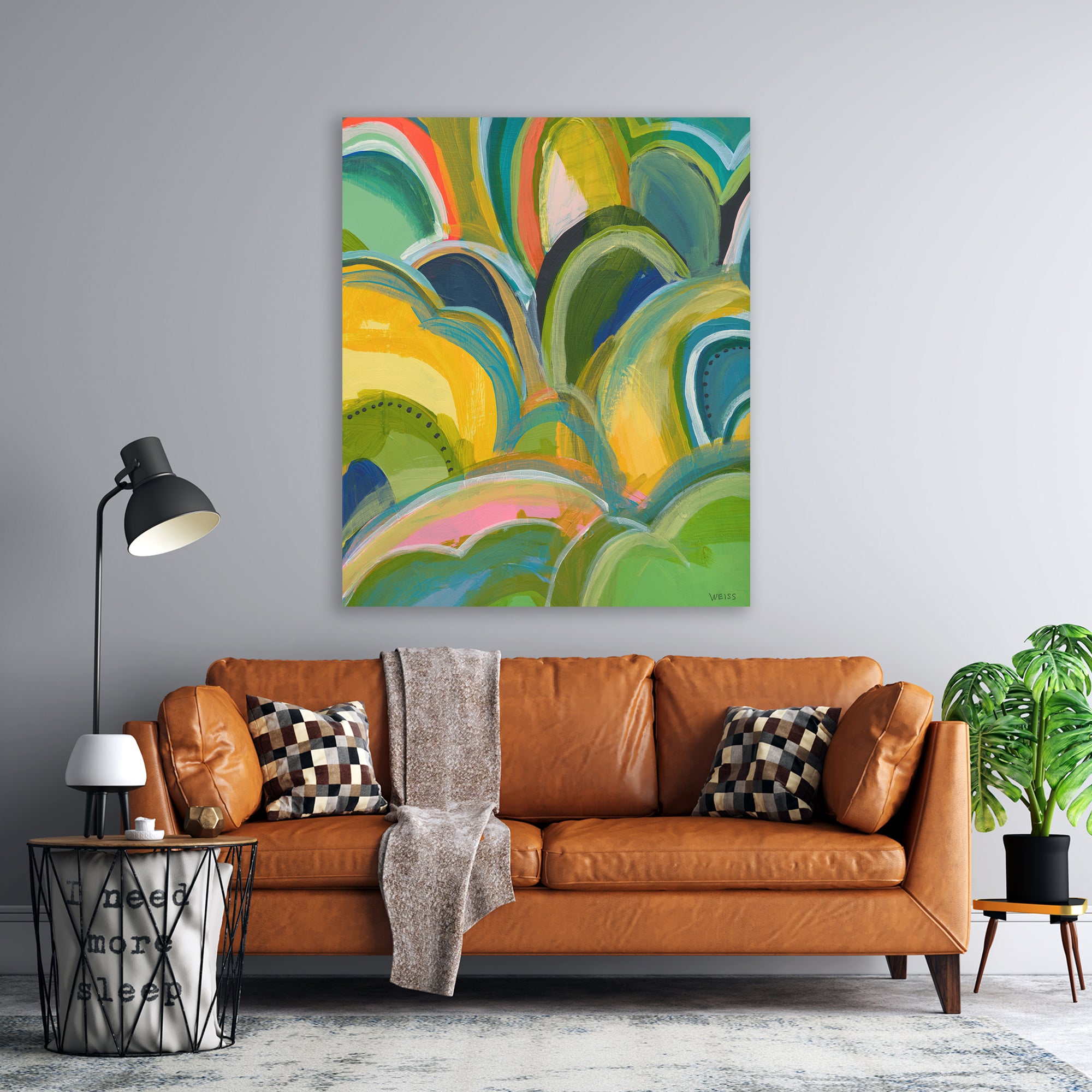 Vivid Reflections Break On Through - Gallery Wrapped Canvas