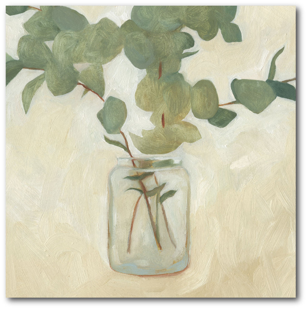 Greenery Still Life II - Gallery Wrapped Canvas