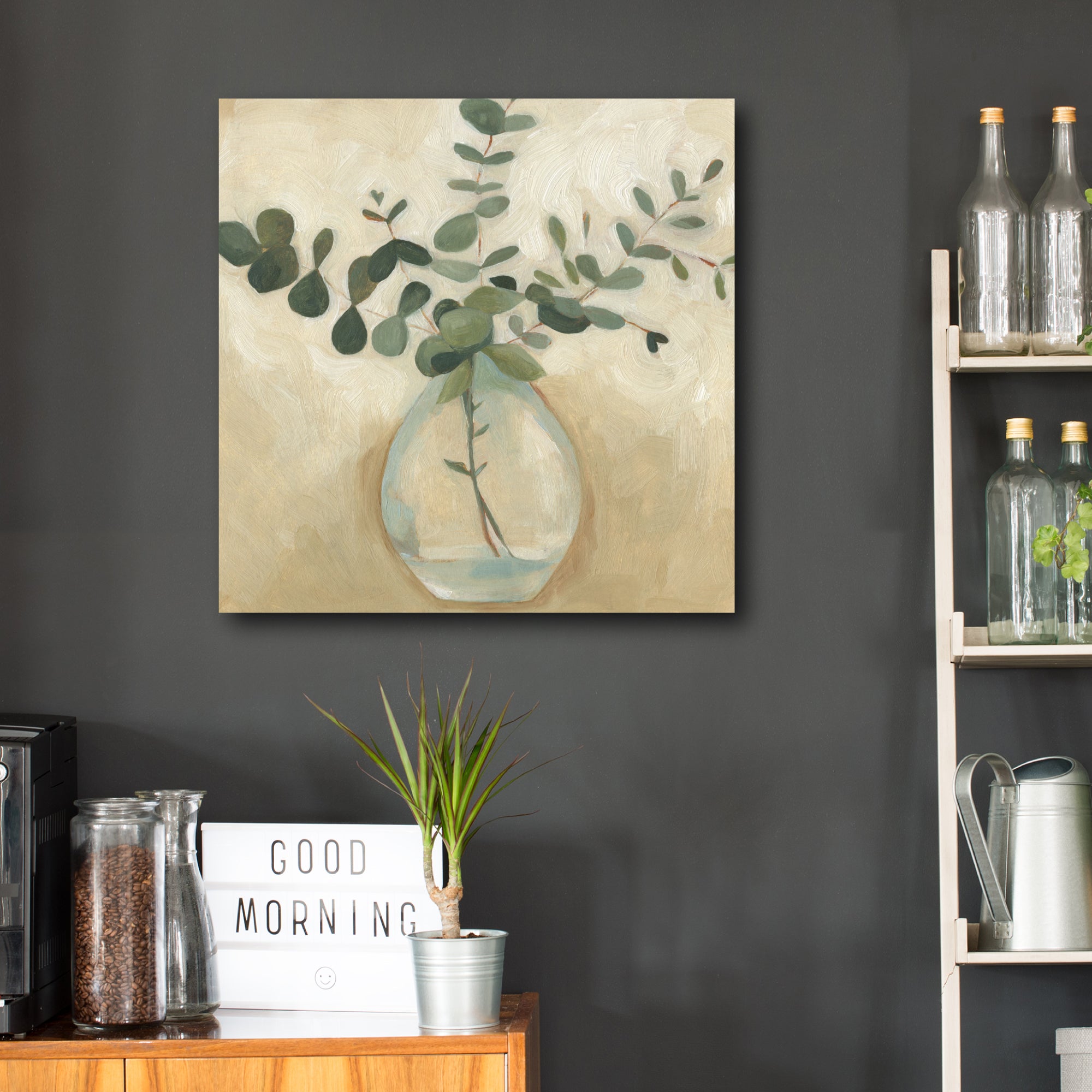 Greenery Still Life III - Gallery Wrapped Canvas