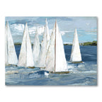 Ocean Regatta II Gallery-Wrapped Canvas Wall Art