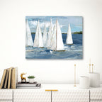 Ocean Regatta II Gallery-Wrapped Canvas Wall Art