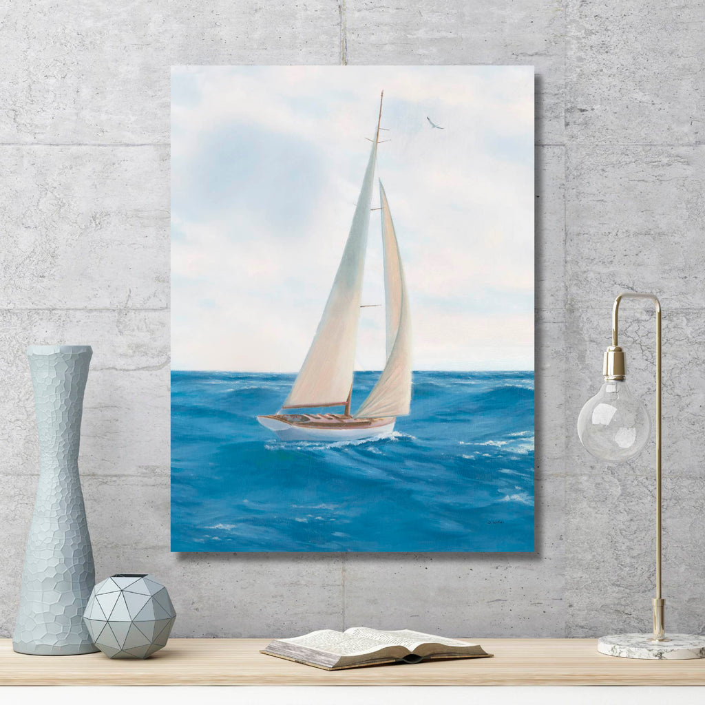 A Day at Sea I - Gallery-Wrapped Canvas Wall Art