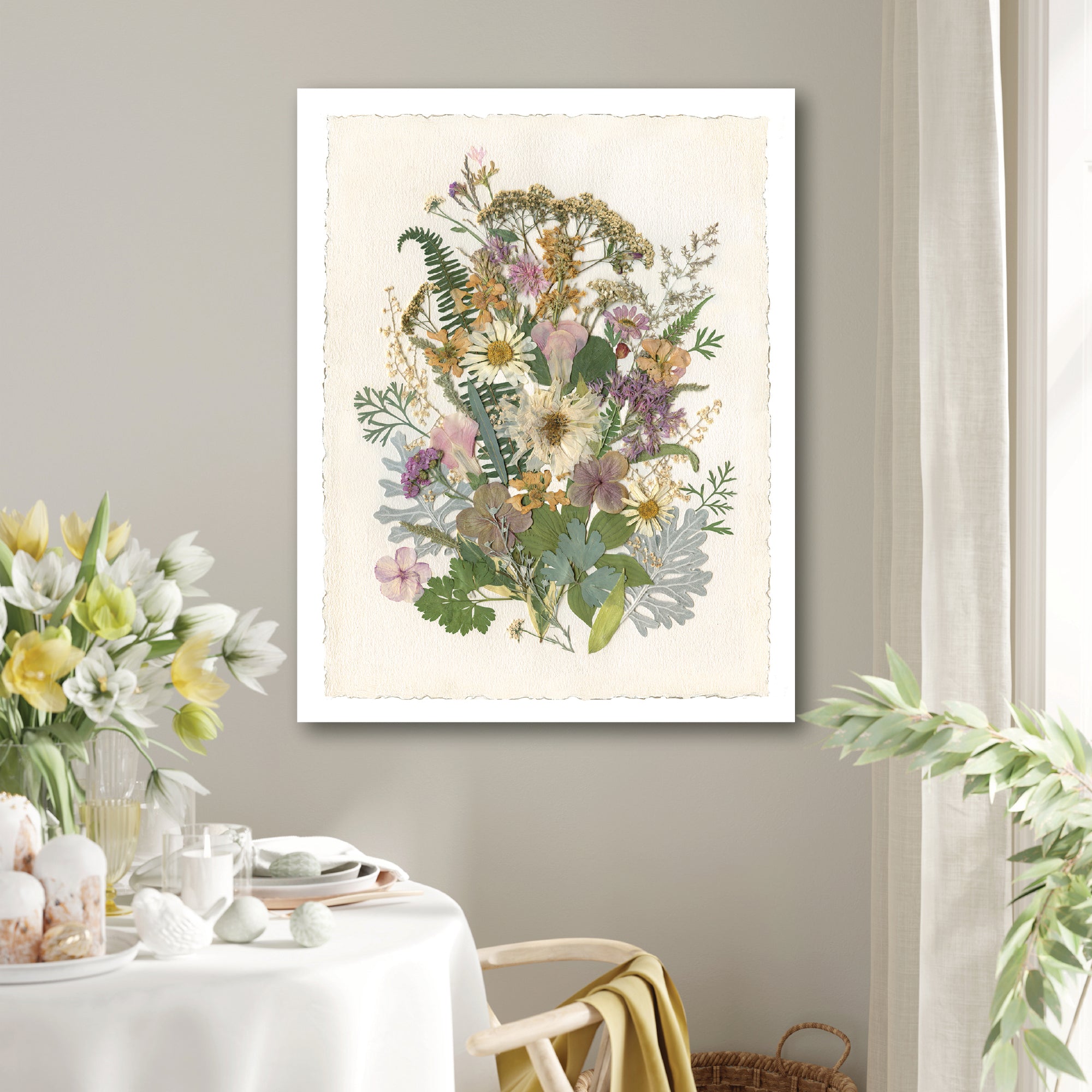 Flower, Medalie Gallery-Wrapped Canvas Wall Art