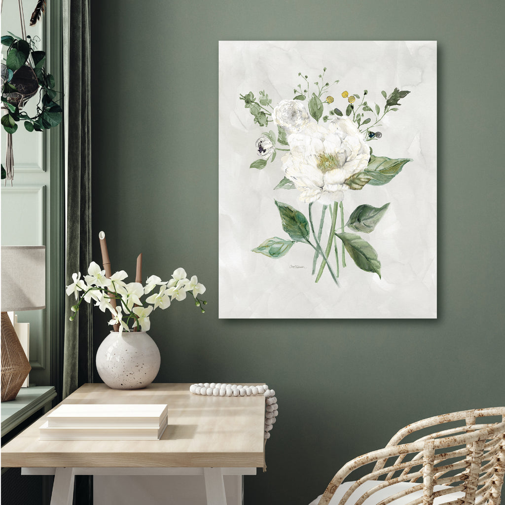 Antique Botanical V Gallery-Wrapped Canvas Wall Art