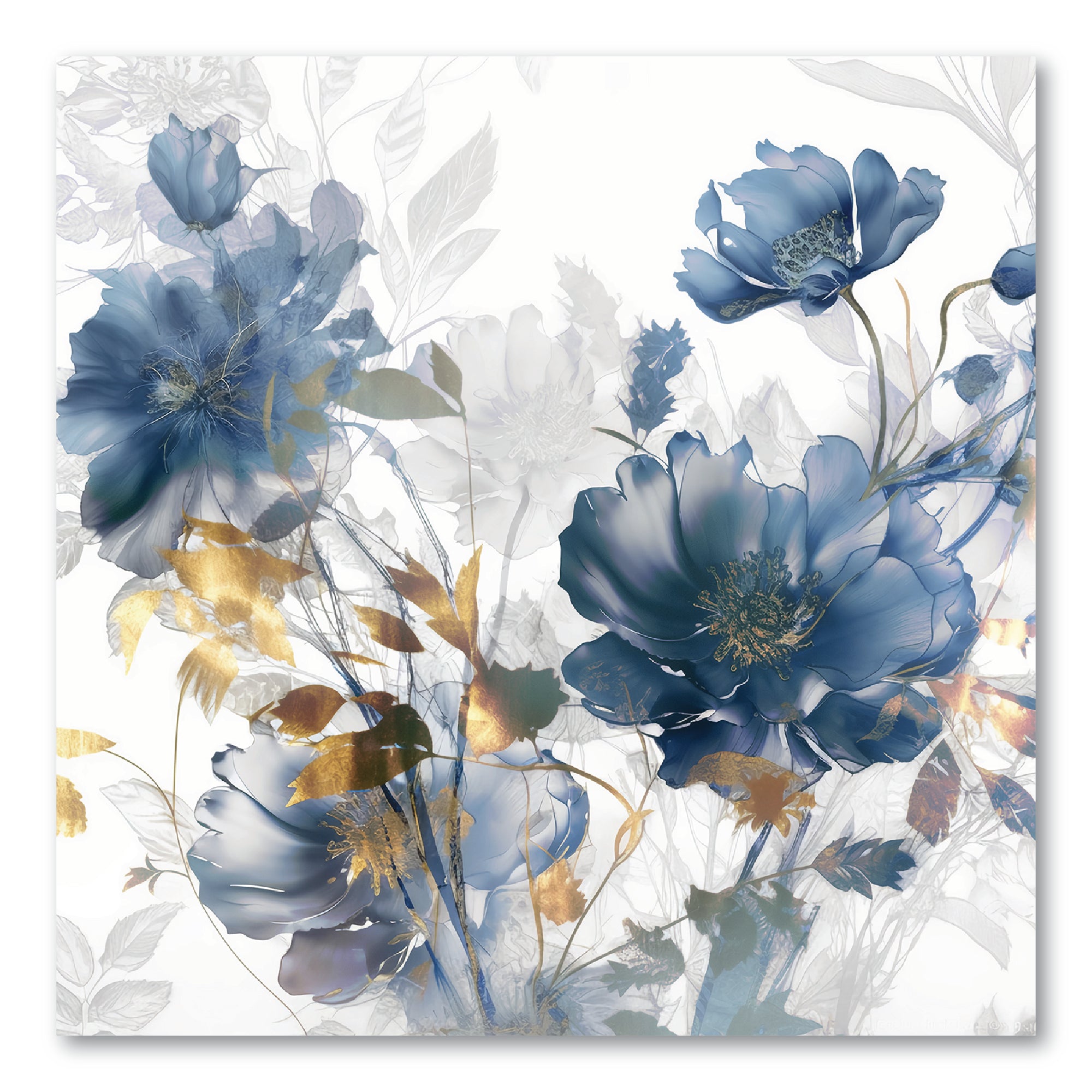 Euculyptus in Pastel Gallery-Wrapped Canvas Wall Art