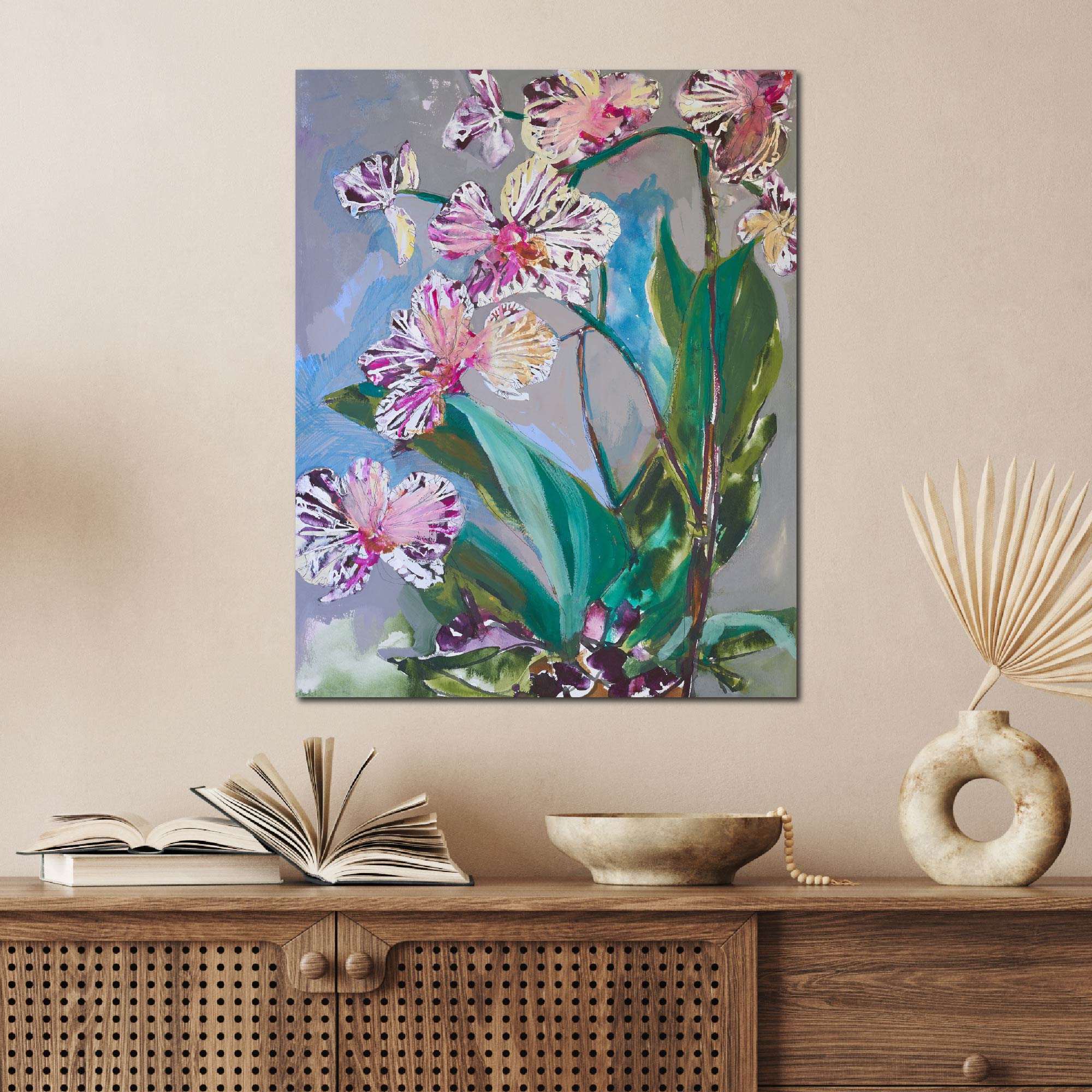 Astral Orchid - Gallery Wrapped Canvas