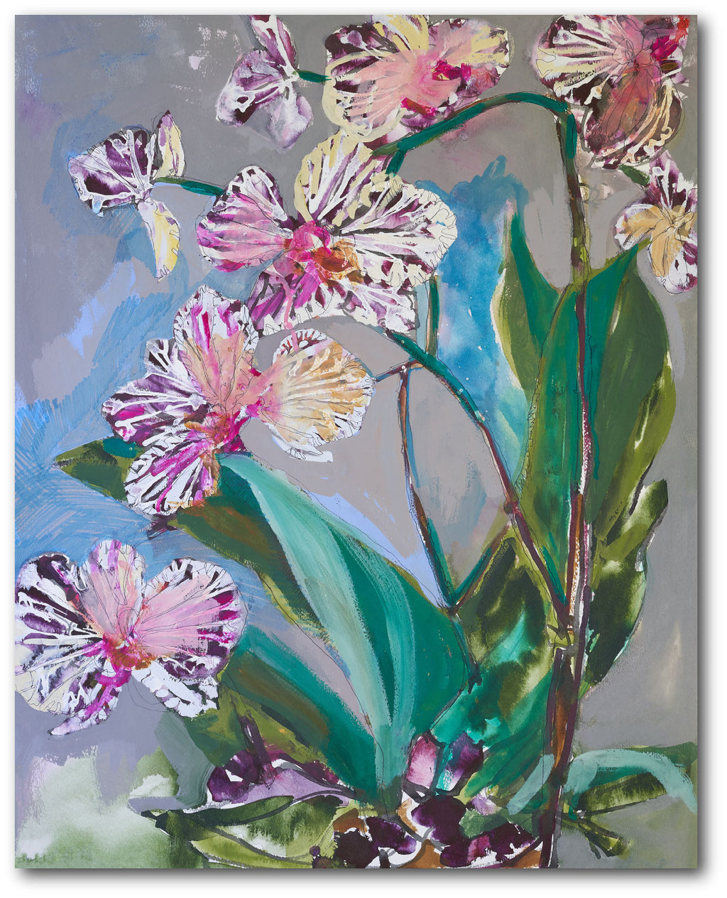 Astral Orchid - Gallery Wrapped Canvas