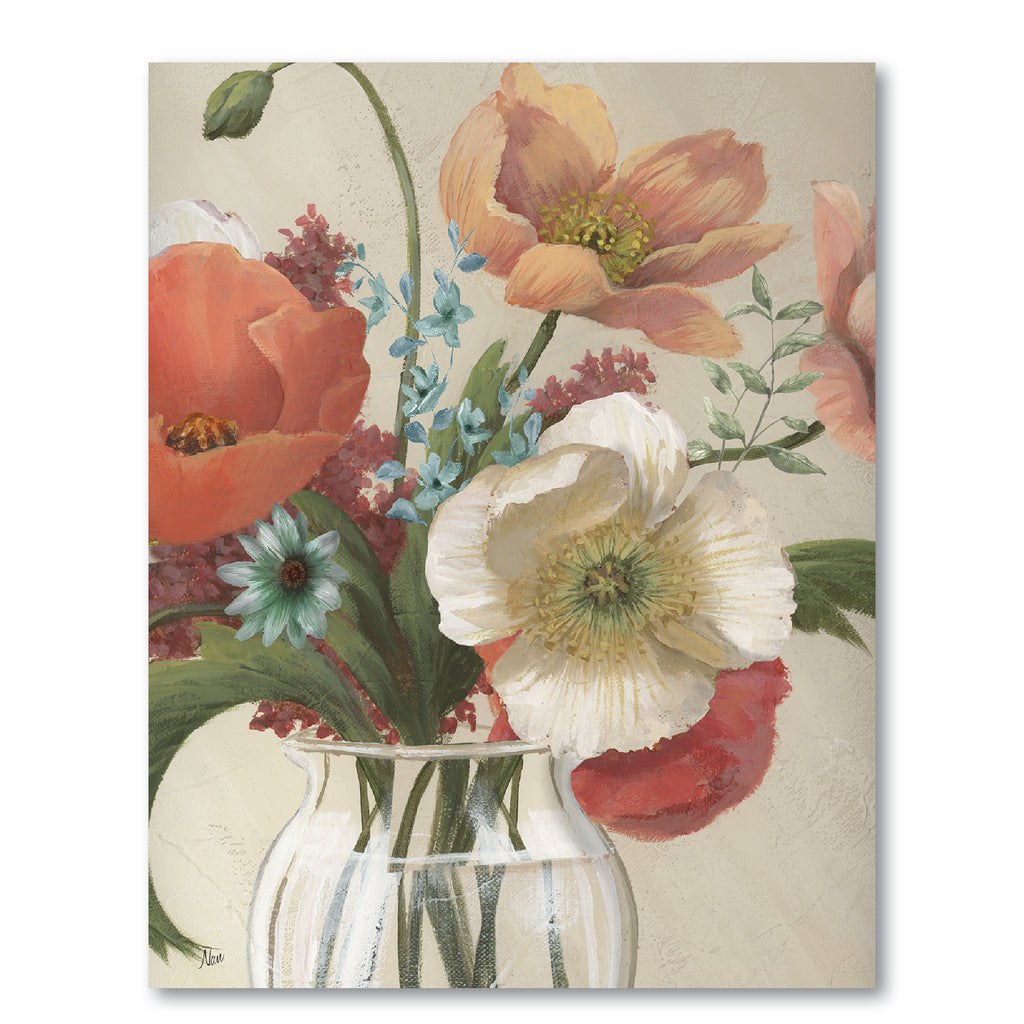 Magnificent Floral I Gallery-Wrapped Canvas Wall Art