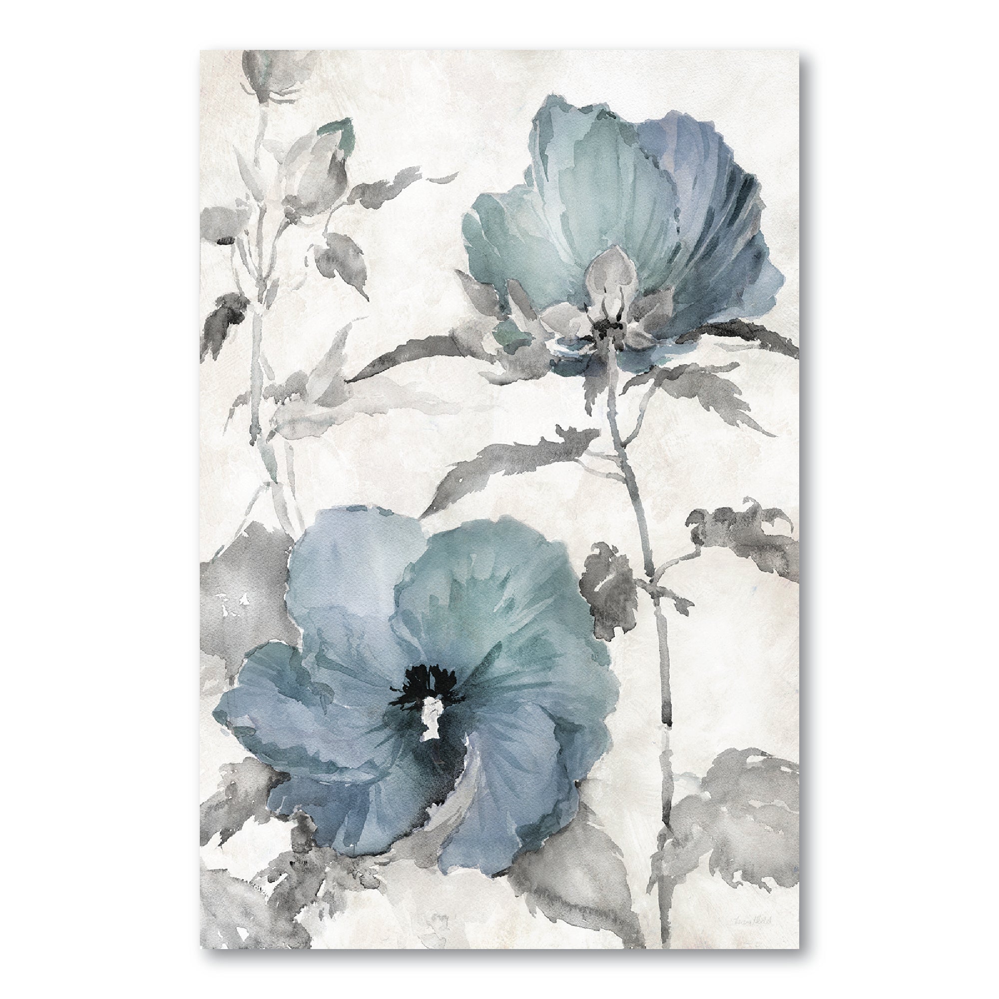 Cottage Blue I Gallery-Wrapped Canvas Wall Art