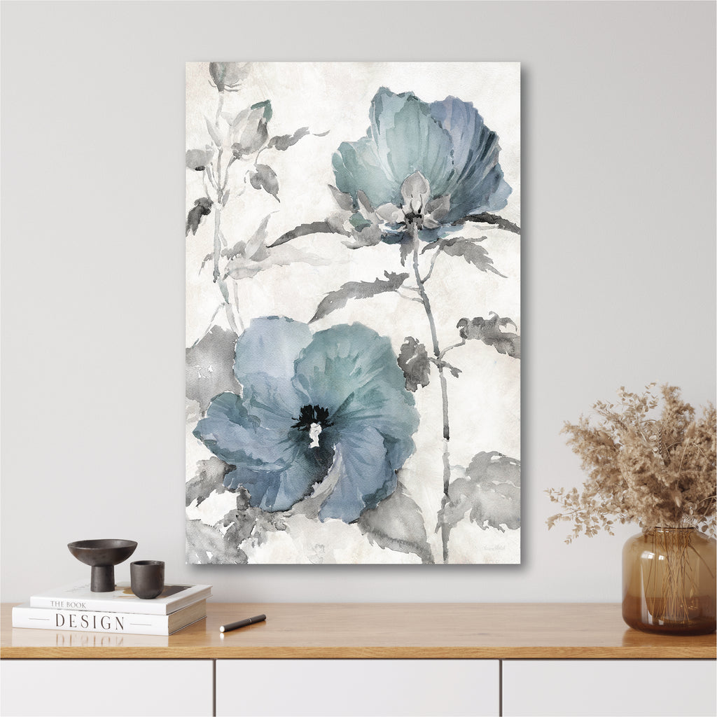Cottage Blue I Gallery-Wrapped Canvas Wall Art