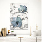Cottage Blue I Gallery-Wrapped Canvas Wall Art