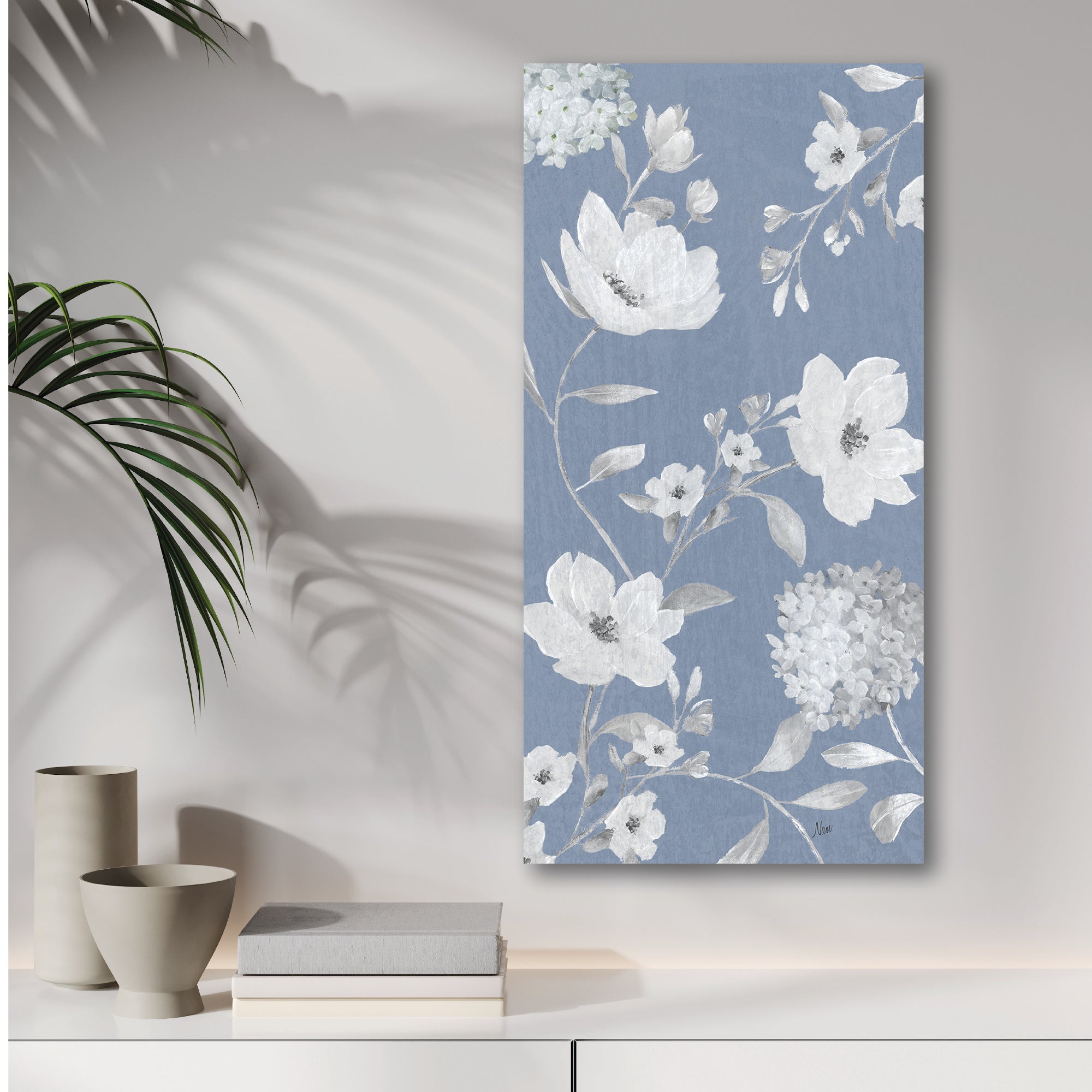 Blue Chinoiserie - Gallery-Wrapped Canvas Wall Art