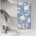 Blue Chinoiserie I - Gallery-Wrapped Canvas Wall Art