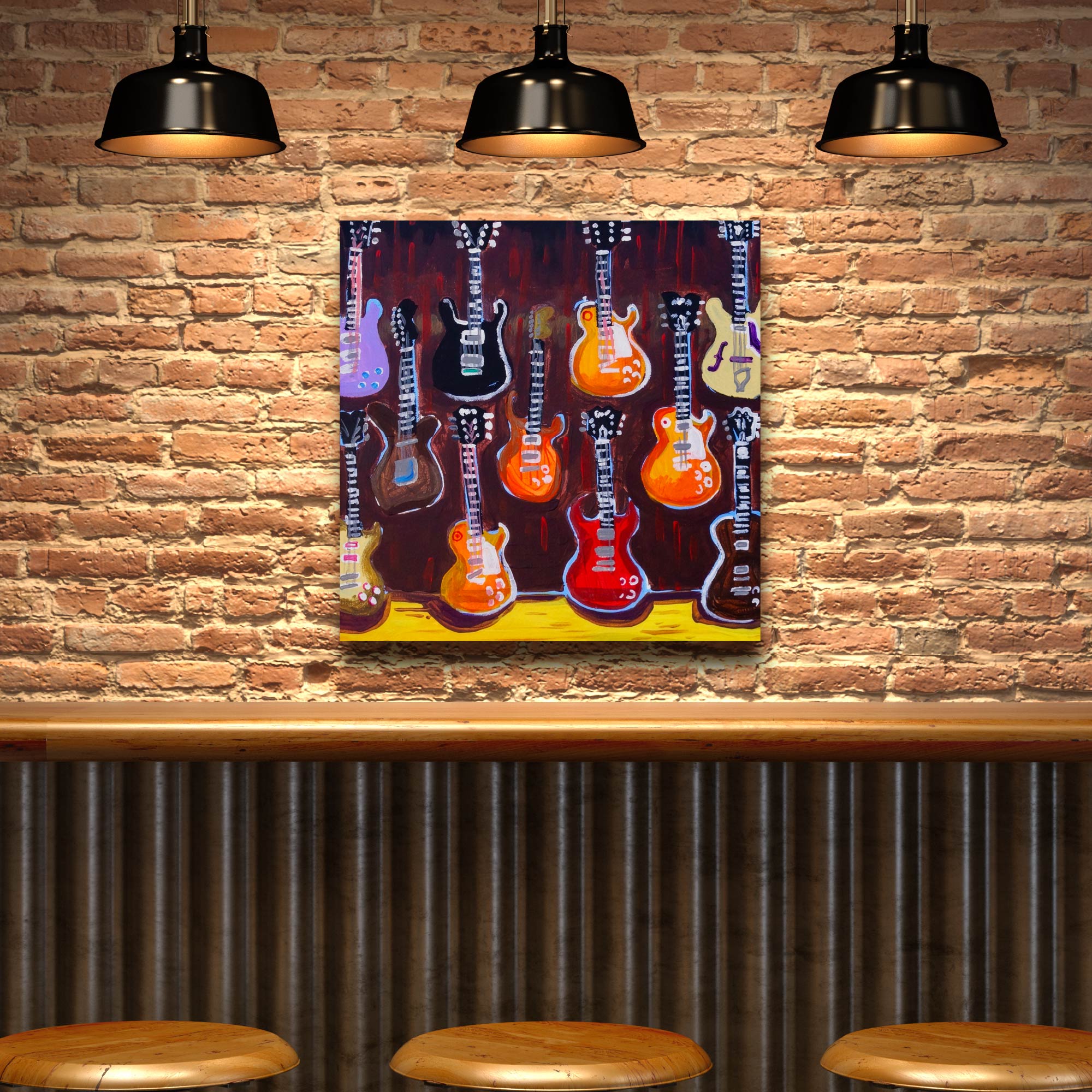 Studio Series - Rock Wall - Gallery Wrapped Canvas - Urban Tempo Collection