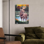 Moose - Todd Laslo Collection - Gallery Wrapped Canvas