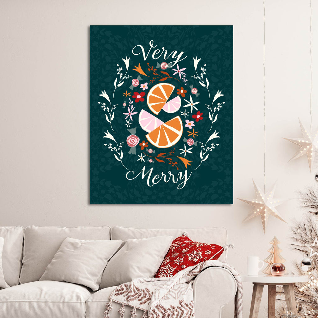 Very Merry - Gallery Wrapped Canvas - Michelle Ingari Collection