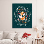 Very Merry - Gallery Wrapped Canvas - Michelle Ingari Collection