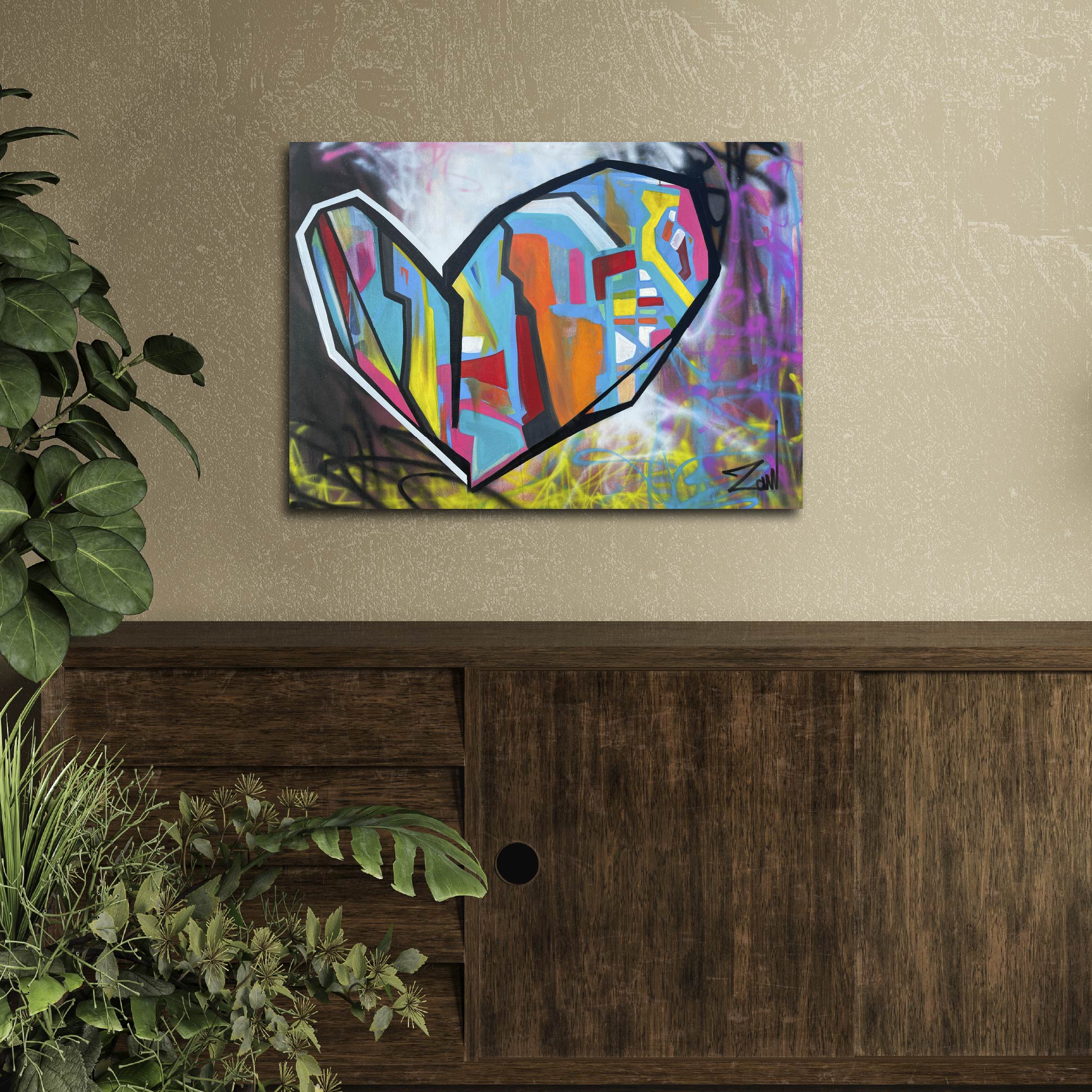 Studio Series - 5D Love - Gallery-Wrapped Canvas Wall Art