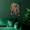 Studio Series - Green Bigfoot - Gallery-Wrapped Canvas Wall Art