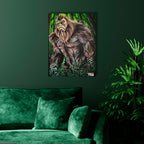 Studio Series - Green Bigfoot - Gallery-Wrapped Canvas Wall Art