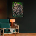 Studio Series - Green Bigfoot - Gallery-Wrapped Canvas Wall Art