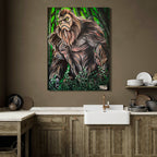 Studio Series - Green Bigfoot - Gallery-Wrapped Canvas Wall Art